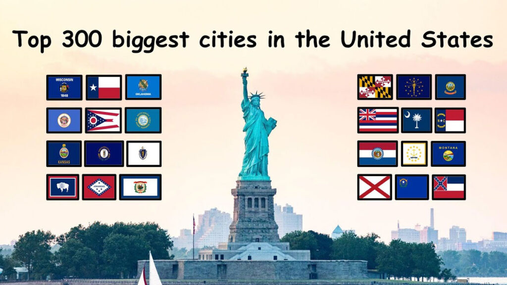 Top 300 Largest Cities in United States