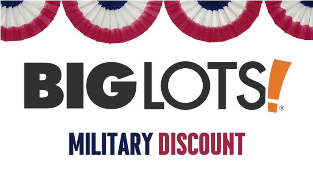 Big Lots Military Discount