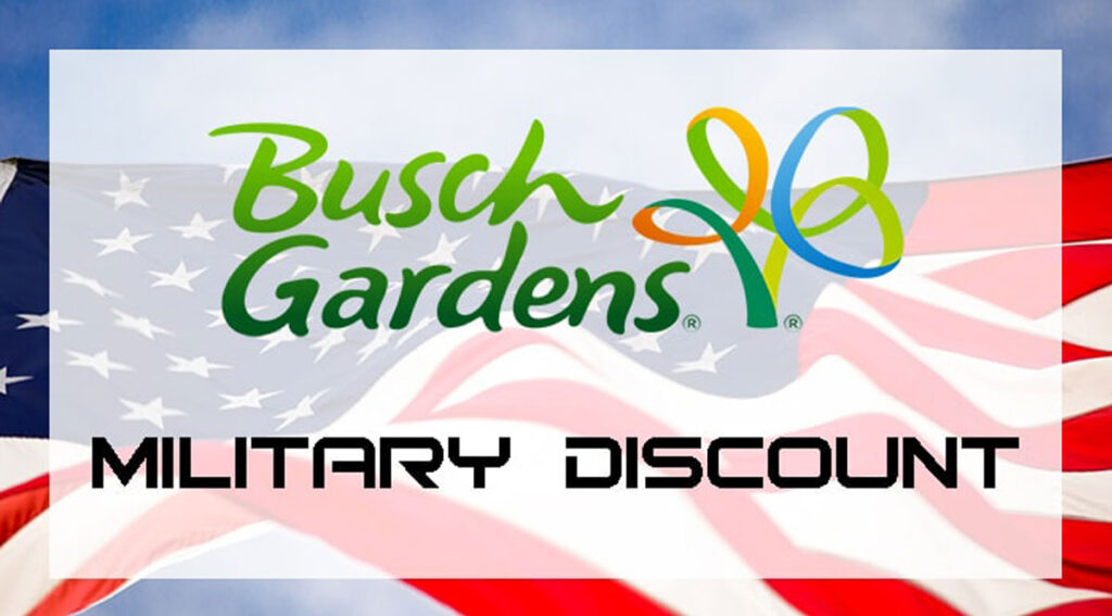 Busch Gardens Theme Park Military Discount