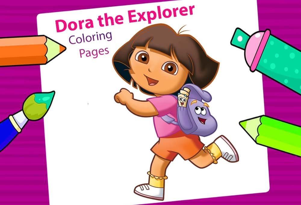 Dora the Explorer Coloring Pages