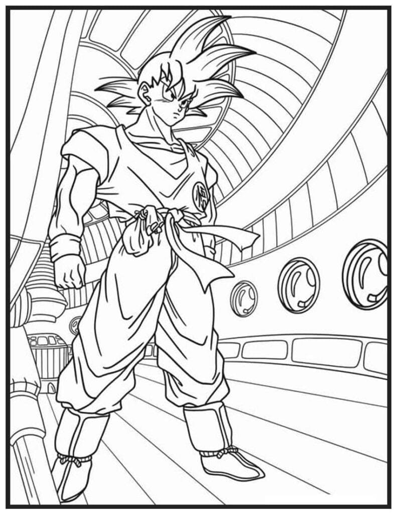 Goku in Ship