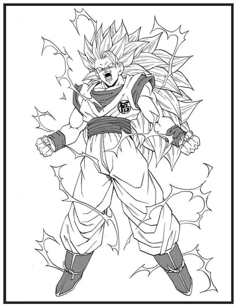 Goku in Super Saiyan Form