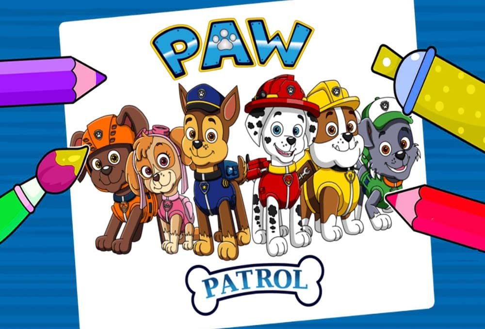 Paw Patrol Coloring Pages