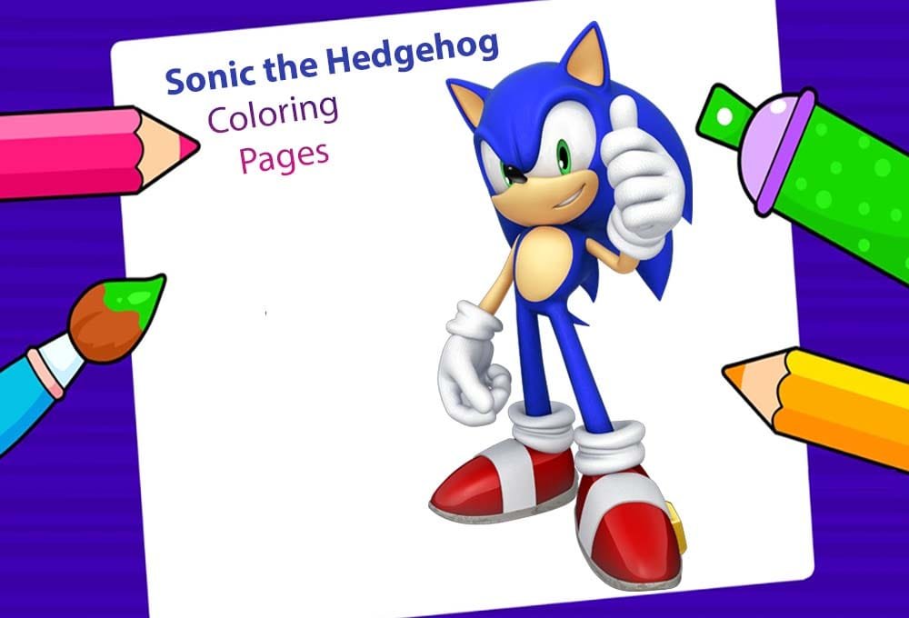 Sonic the Hedgehog Coloring Pages