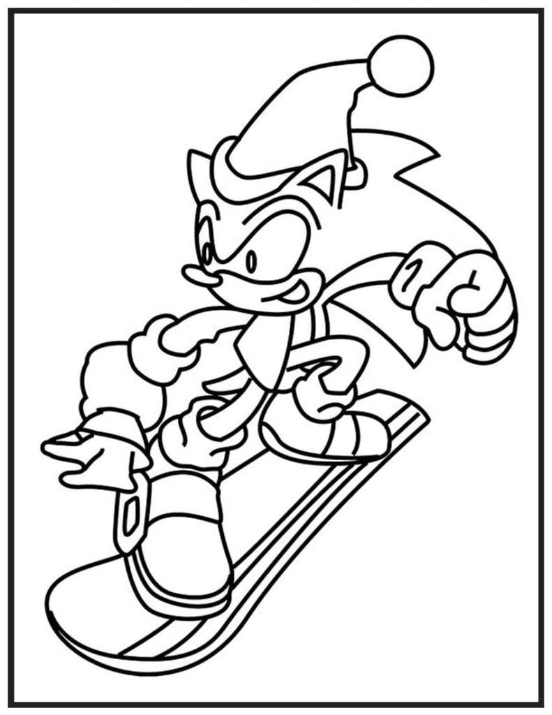 Sonic the Snowboarder