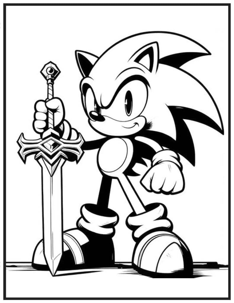 Sonic with a Sword