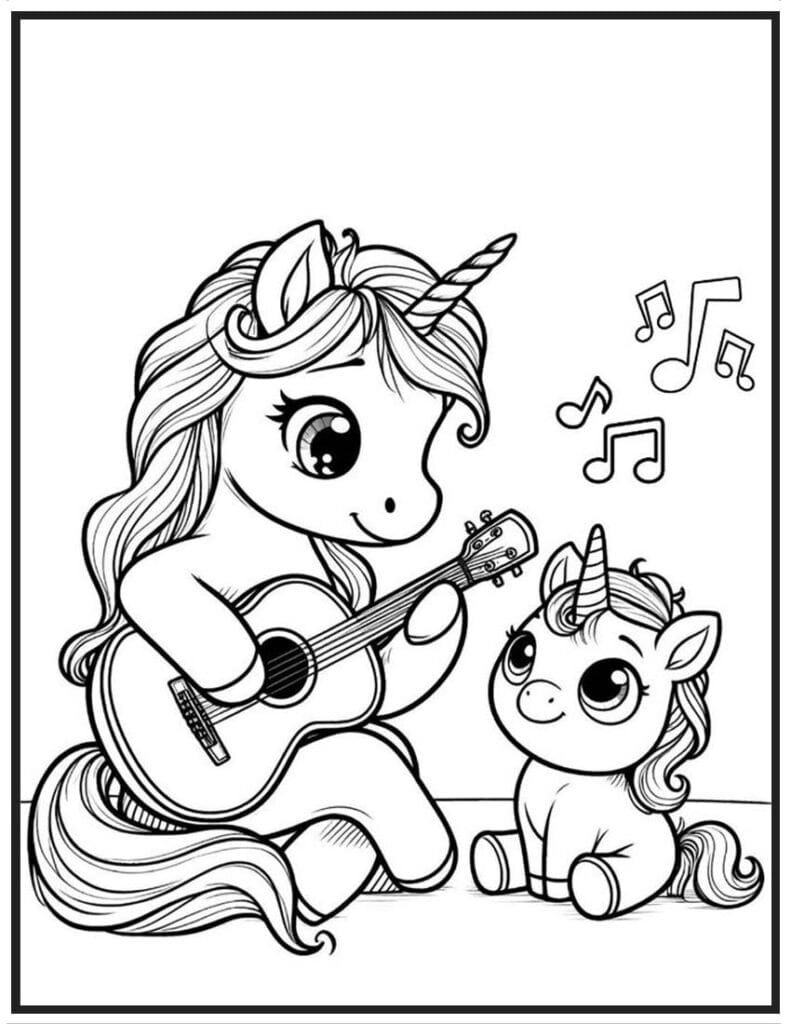 Unicorn the Music Lover