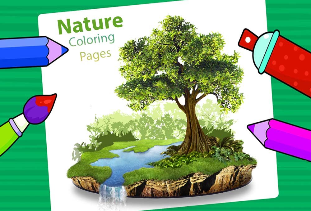 Nature Coloring Pages