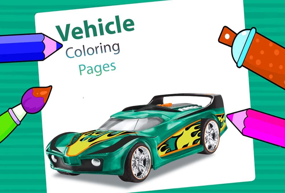 Vehicle Coloring Pages