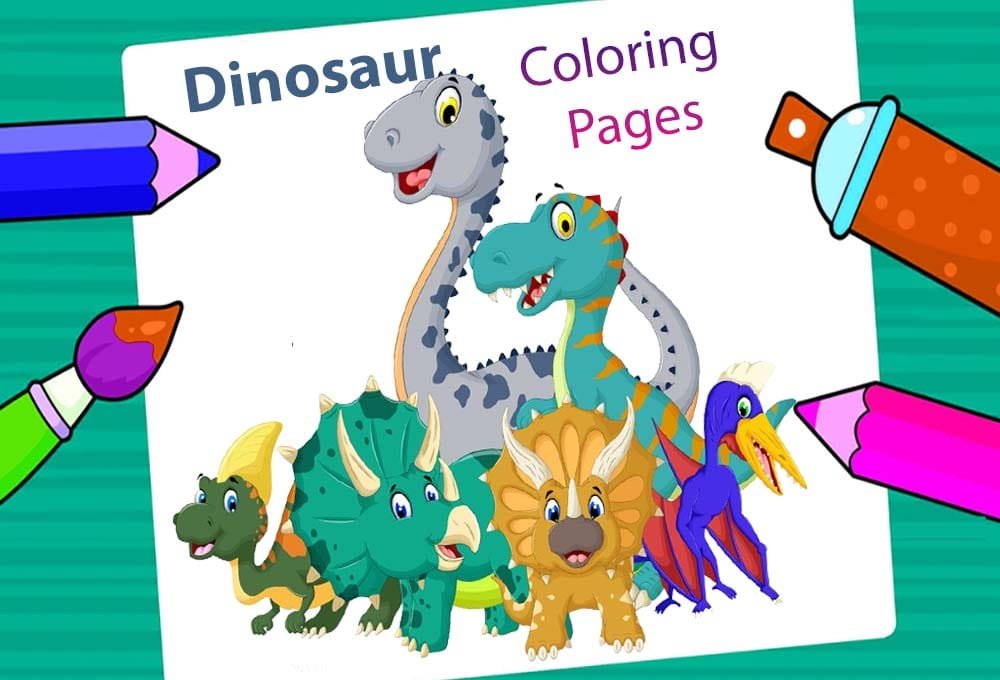 Dinosaur Coloring Pages