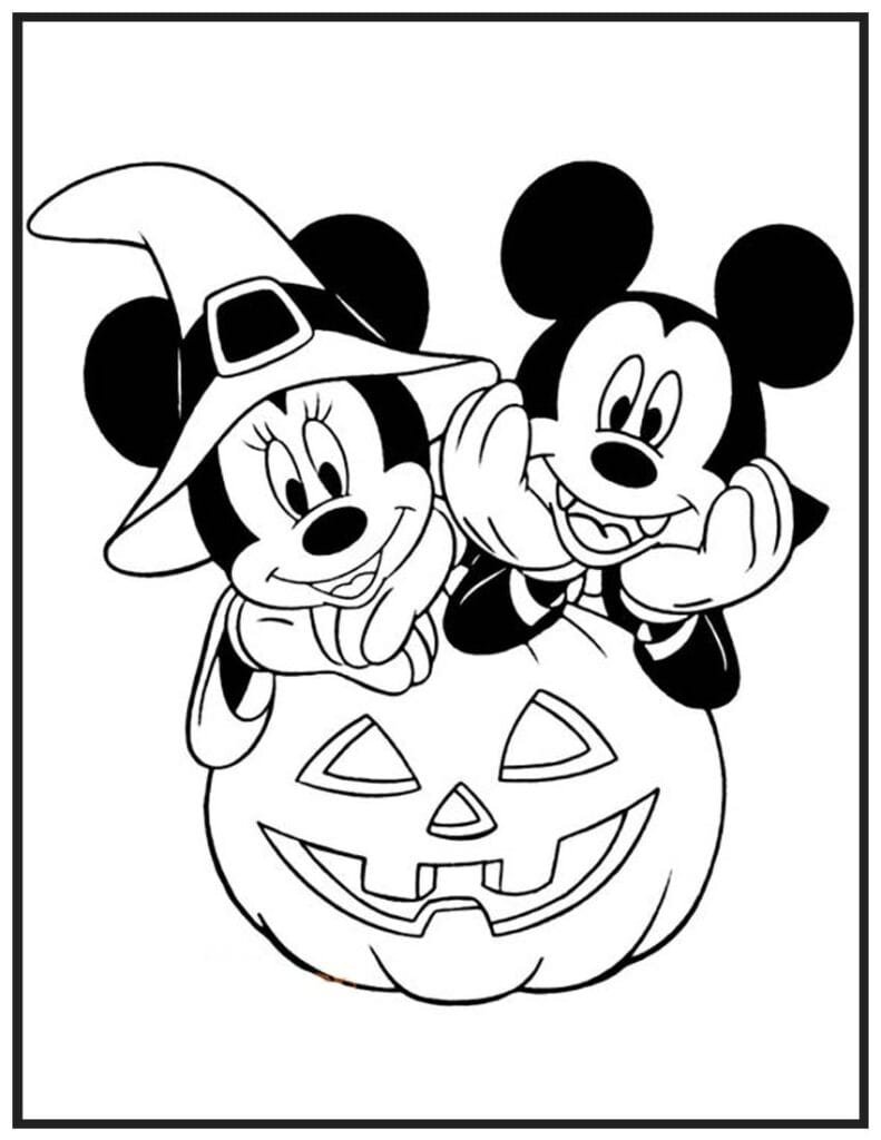 Spooky Treats for Mickey and Minnie