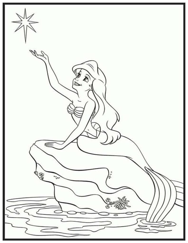 Stargazing Mermaid